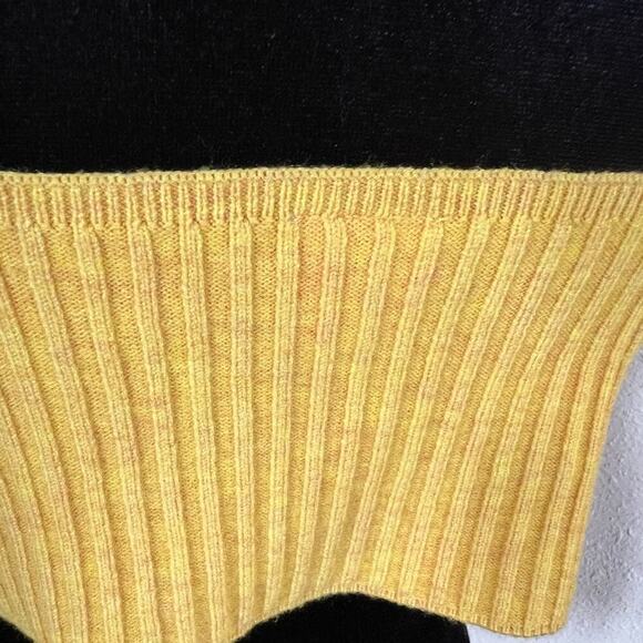 Wild Fable bra-like knit top, yellow, women's size XL - Picture 4 of 8